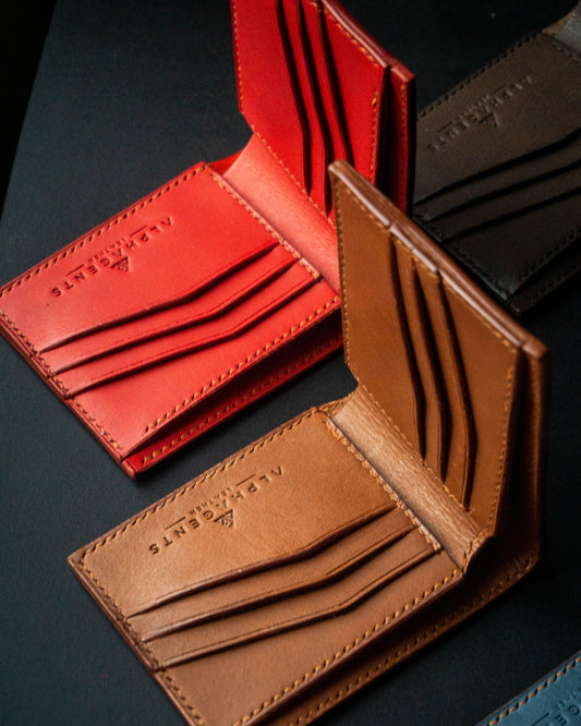 Double Card Wallet – Marlondo Leather Co.